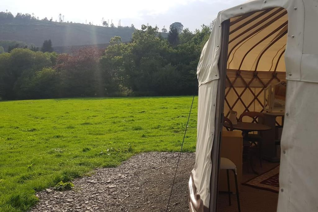 Bronfelen Yurt Hotel Cynghordy Ngoại thất bức ảnh