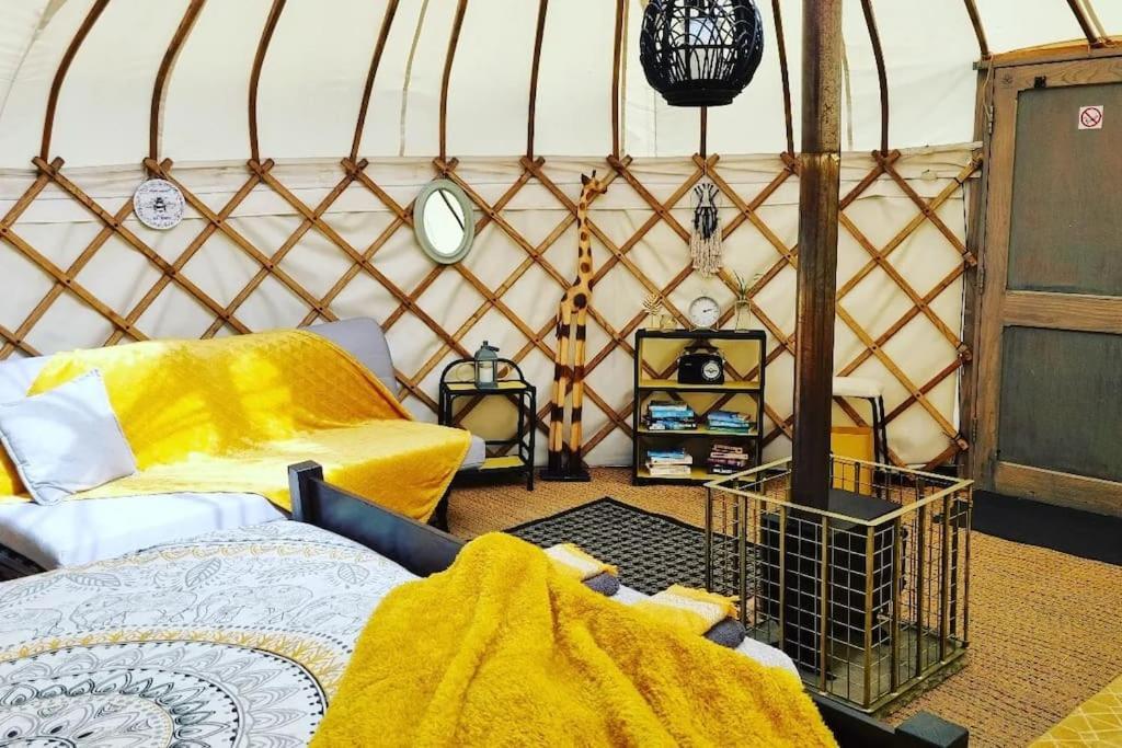 Bronfelen Yurt Hotel Cynghordy Ngoại thất bức ảnh