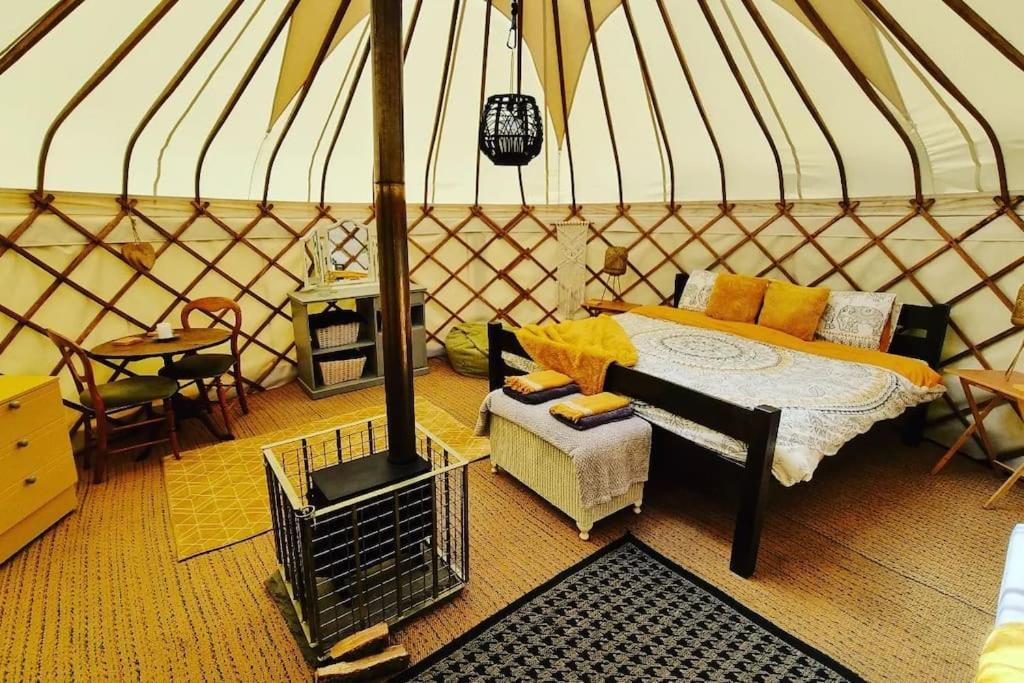 Bronfelen Yurt Hotel Cynghordy Ngoại thất bức ảnh